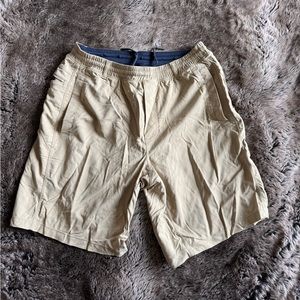 Birddogs khaki shorts with built-in underwear liner - size medium